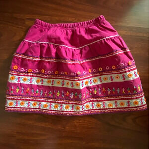 GAP Baby & Toddler Embellished Embroidered Skirt Sz 2T